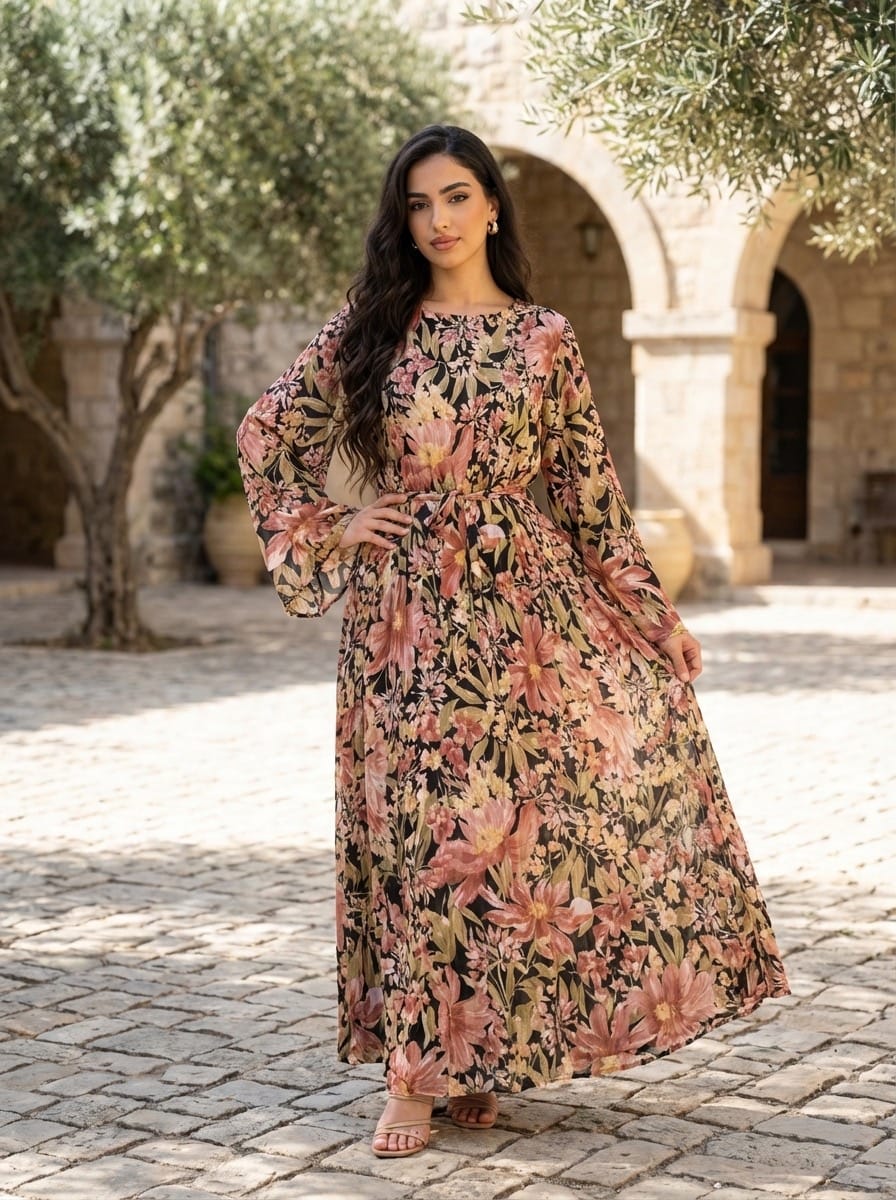 Maxikleid Blumi