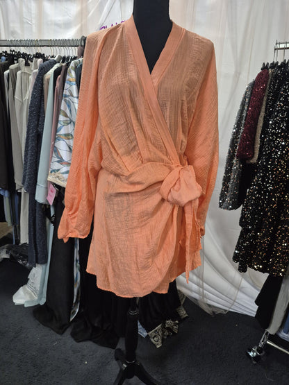 Wickelbluse/Kleid