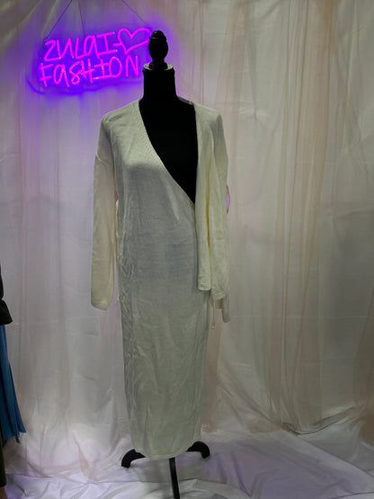 Wickelstrickkleid