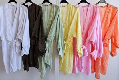 Wickelbluse/Kleid
