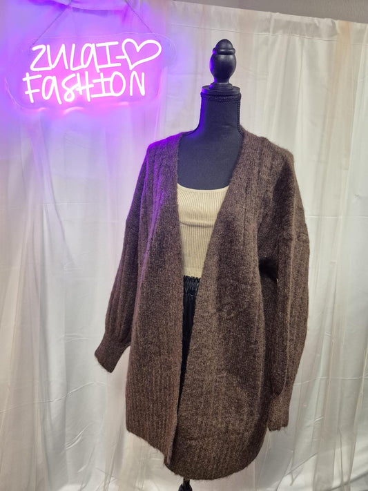 Strickpullover mit weichen Streifen